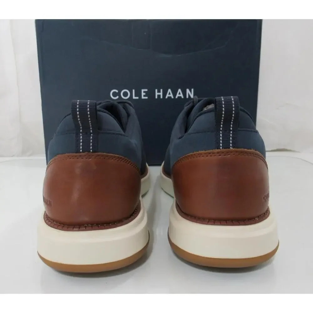 Cole Haan Grand Atlantic Textured Sneaker Shoes Navy Blazer Nubuck Size 10.5